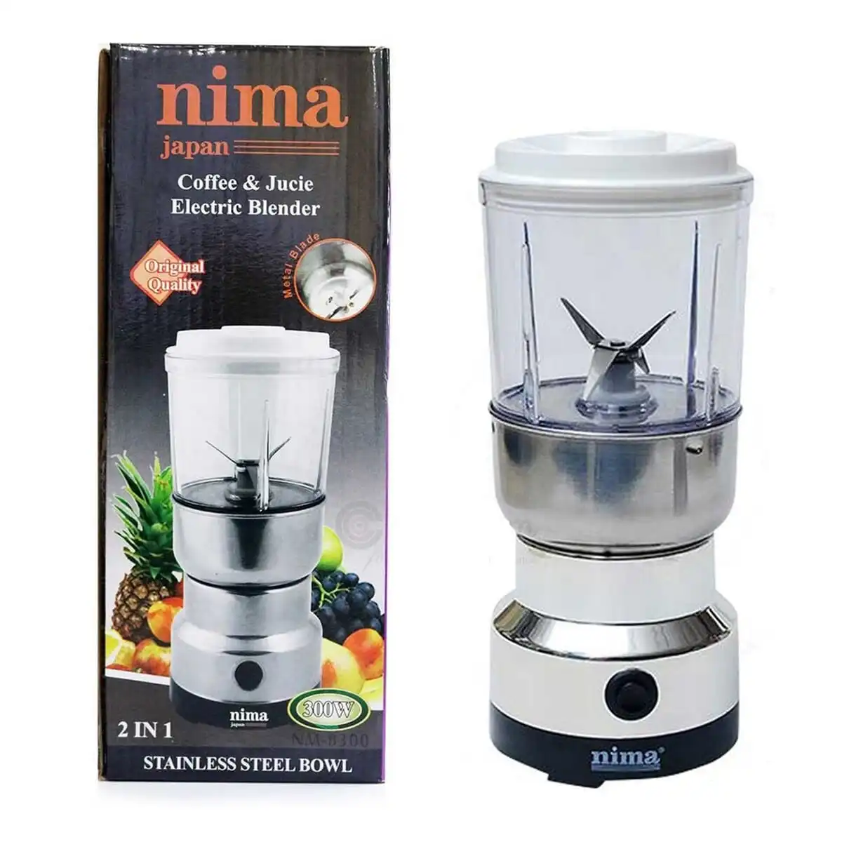 Product image of Accessories Point New 2 in-1 Nima Electric Spice Grinder and Blender