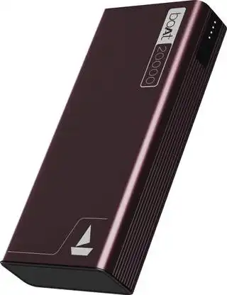 Product image of Power Bank  (Burgundy, Lithium Polymer, Fast Charging, Quick Charge 3.0,