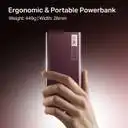 Product image of Power Bank  (Burgundy, Lithium Polymer, Fast Charging, Quick Charge 3.0,