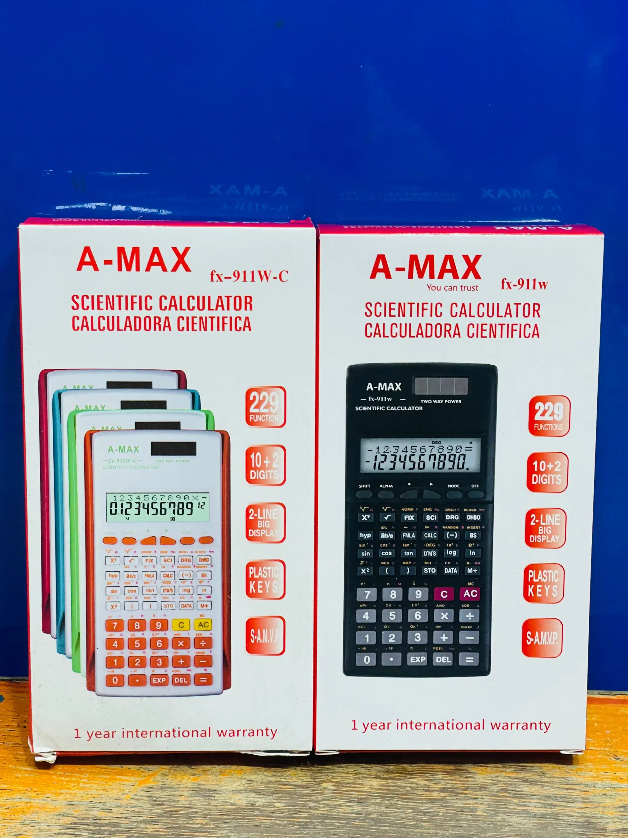 Product image of A-MAX fx-991W-C Sceintific Calculator | 12 Digits Calculator