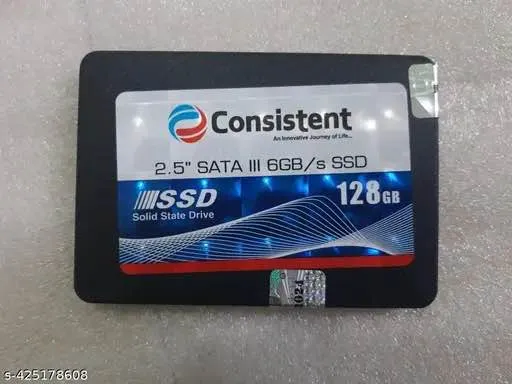 Product image of Consistent SSD 128GB 2.5 Inch SATA Internal SSD - Read: 550MB/s & Write: 500MB/s - Solid-State Drive