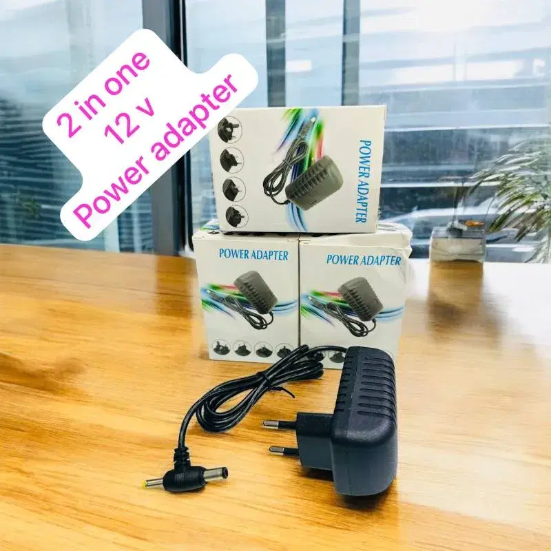 Product image of Visit the Powerking Electronics 2-in-1 12v power Adapter.