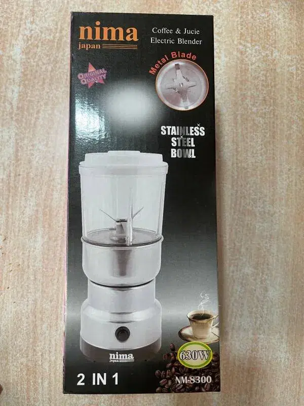 Product image of Visit the Suman Store Nima 2-in-1 Mini Portable Electric Mixer Grinder Blender (680W)