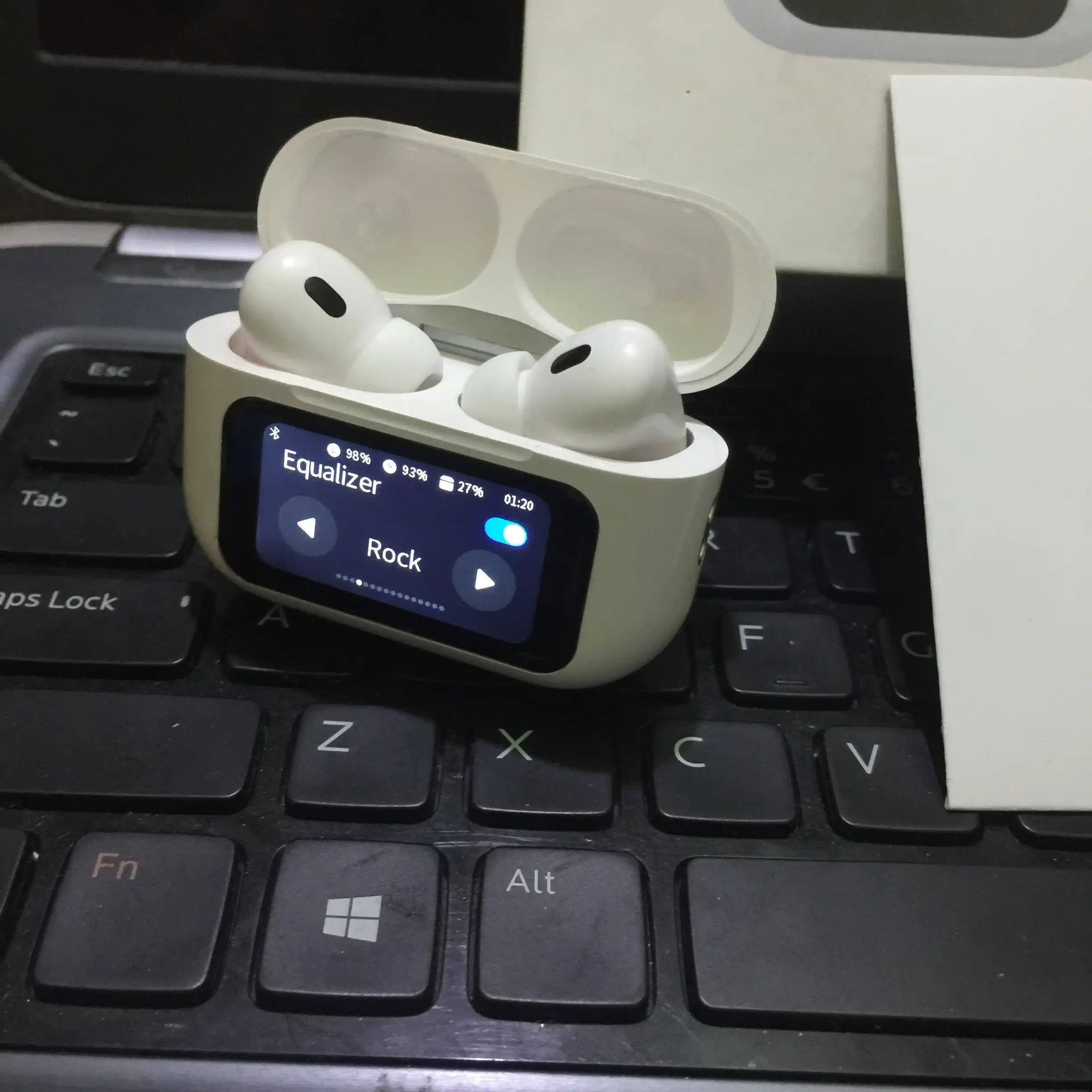 Product image of Airpods Duble Dark Noise Reduction Digital Touch Control ANC/ENC Effective Sound Strong Bass