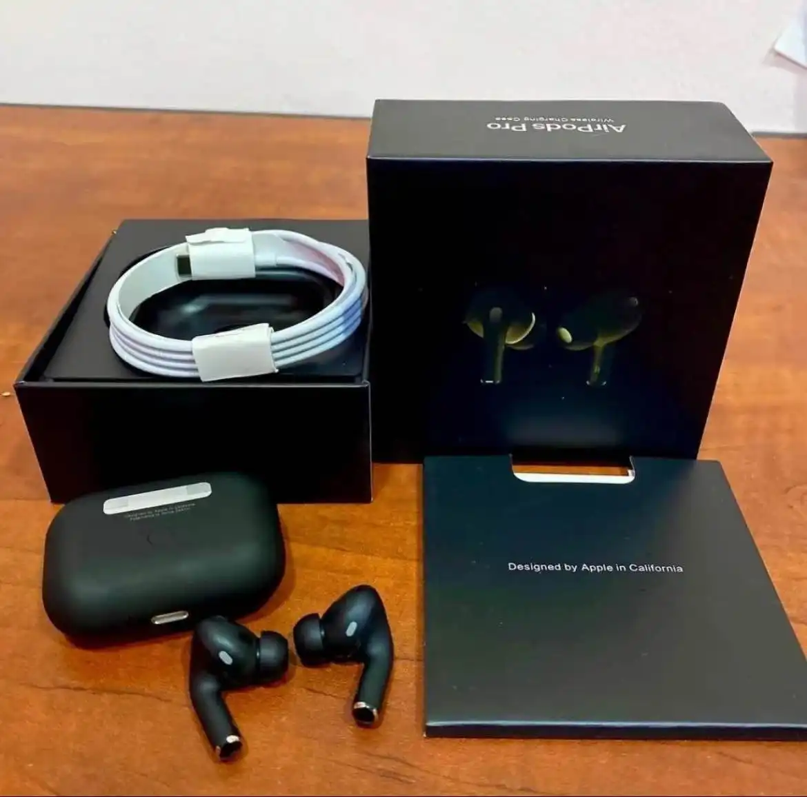 Product image of AirPods Pro Generation Black with Wireless Charging Case