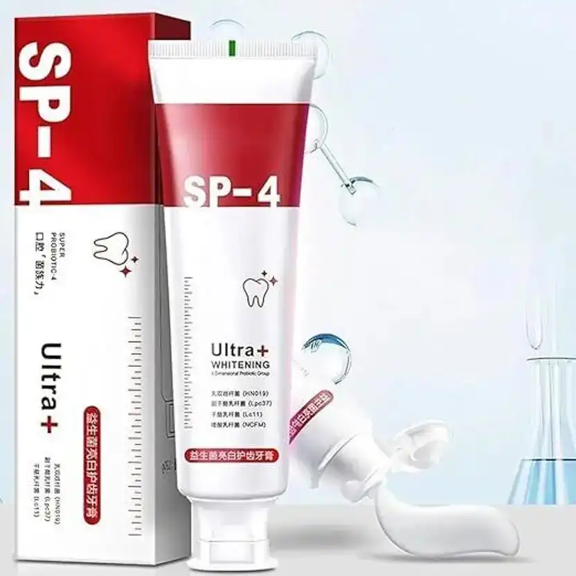 Product image of CHITROSE Sp-4 Ultra Whitening Toothpaste Natural Teeth Whitening Solution 30Gram Toothpaste  (30 g)