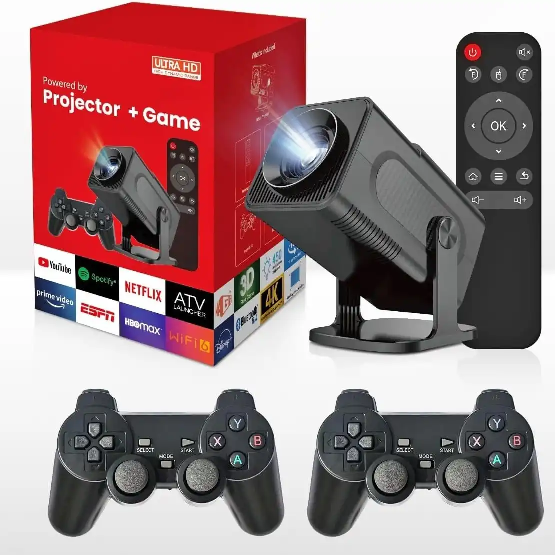 Product image of HY320 Mini Andorid Portable Projector