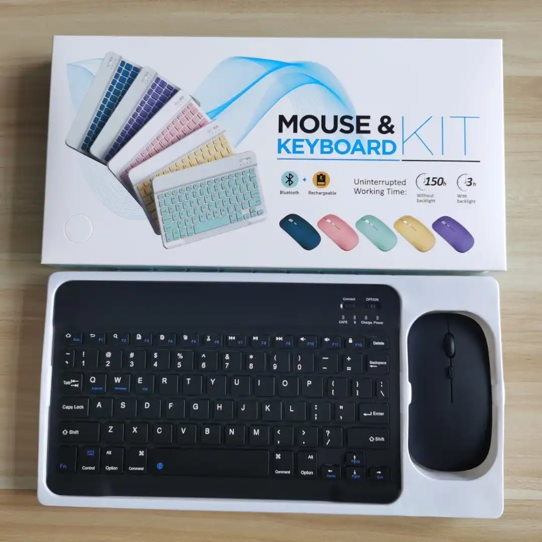 Product image of Premium Wireless Bluetooth Keyboard And Mouse Combo – Ergonomic Design, Long Battery Life, Quick Charging, Extended Range, And Energy Efficient