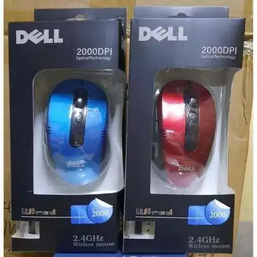 Product image of DELL Wireless Mouse 2.4 Ghz 2000 Dpi Usb Receiver.