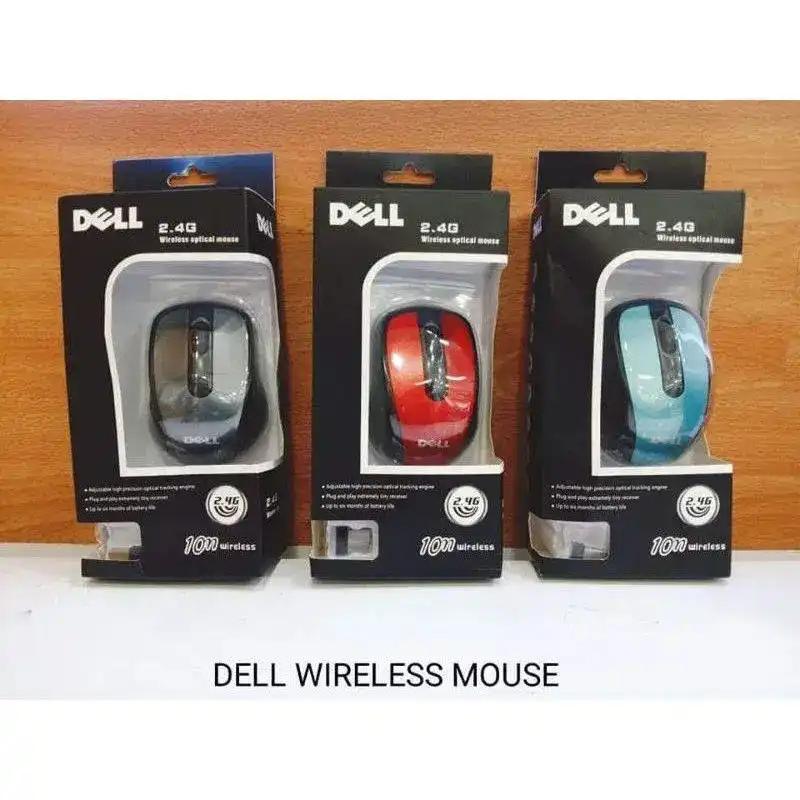 Product image of DELL Wireless Mouse 2.4 Ghz 2000 Dpi Usb Receiver.