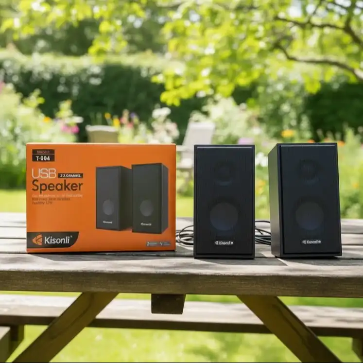 Product image of Kisonli T-004 Mini Speaker - USB Power Supply.