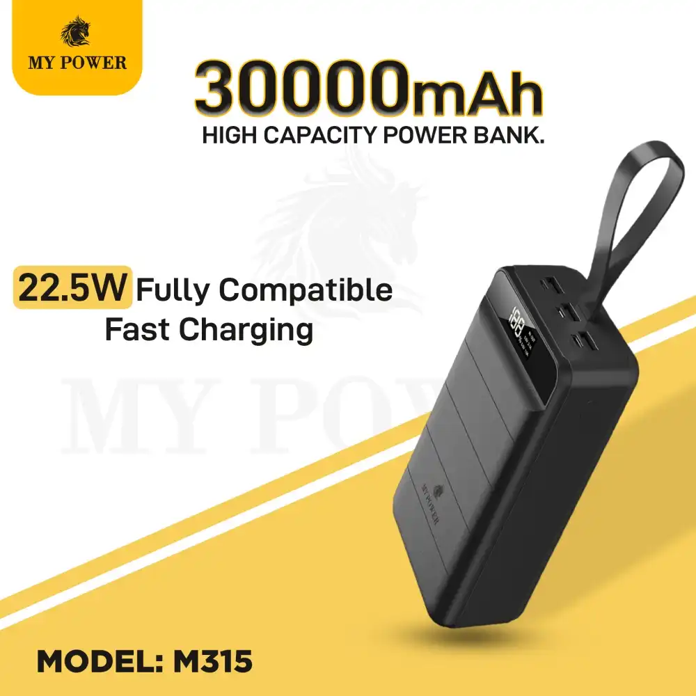 Product image of Powerbank 30000mah M-315, 22.5watt
