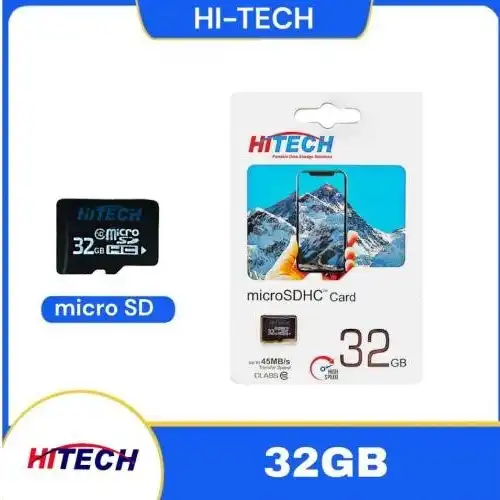 Product image of HI-TECH Memory Card 32 GB with Package