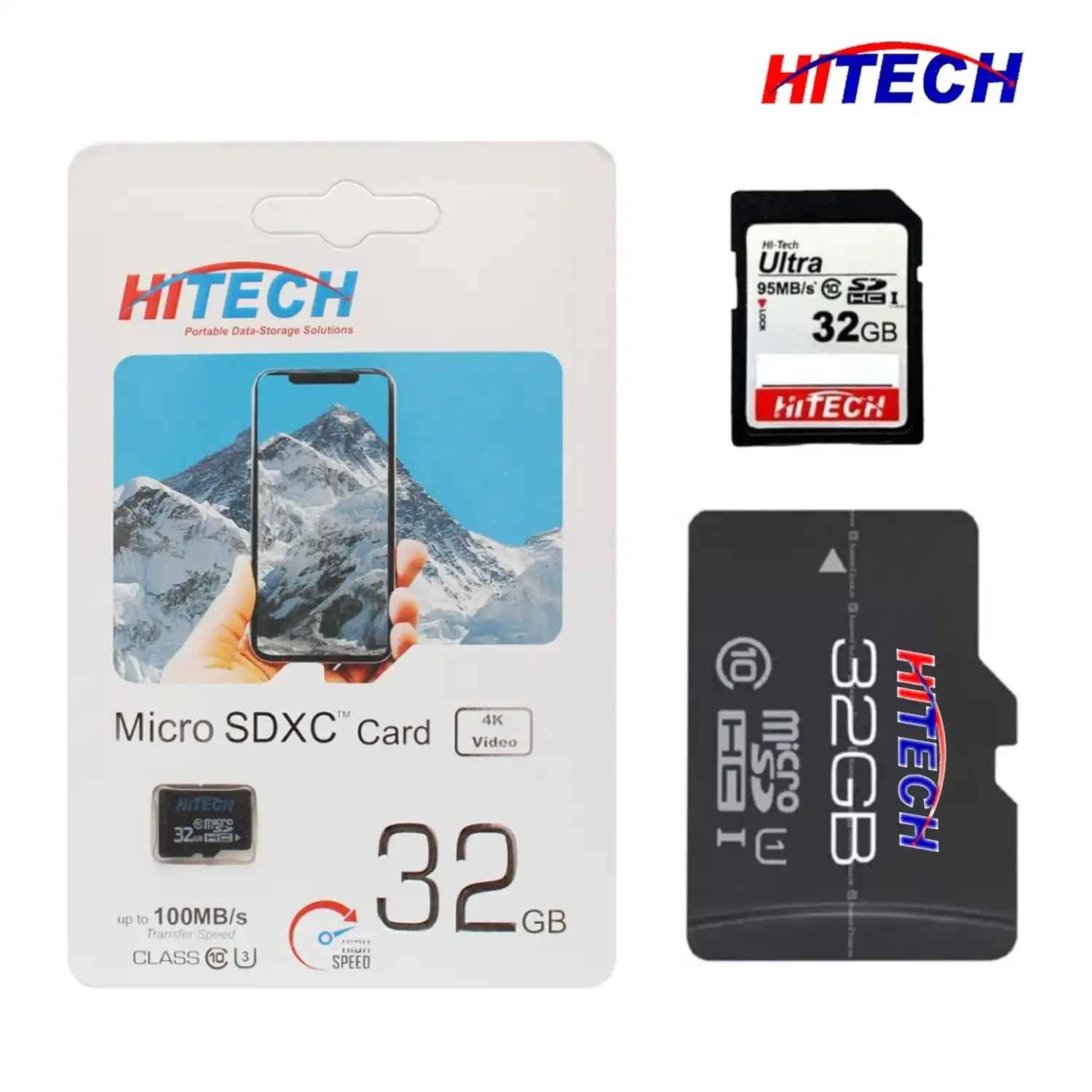 Product image of HI-TECH Memory Card 32 GB with Package