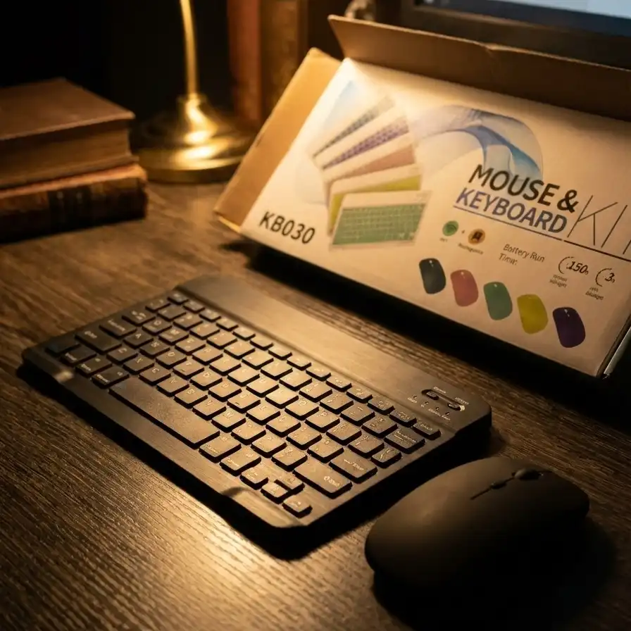 Product image of KB030 Bluetooth Gaming Keyboard and Mouse Combo – Rechargeable, Lightweight & Portable