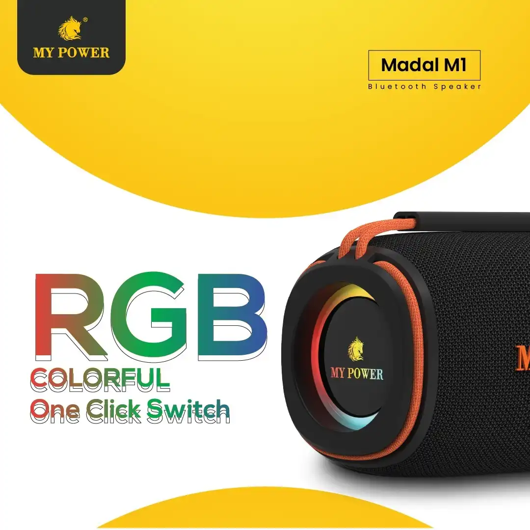 Product image of Madal M1 Bluetooth Speaker – 15W Portable Wireless Speaker