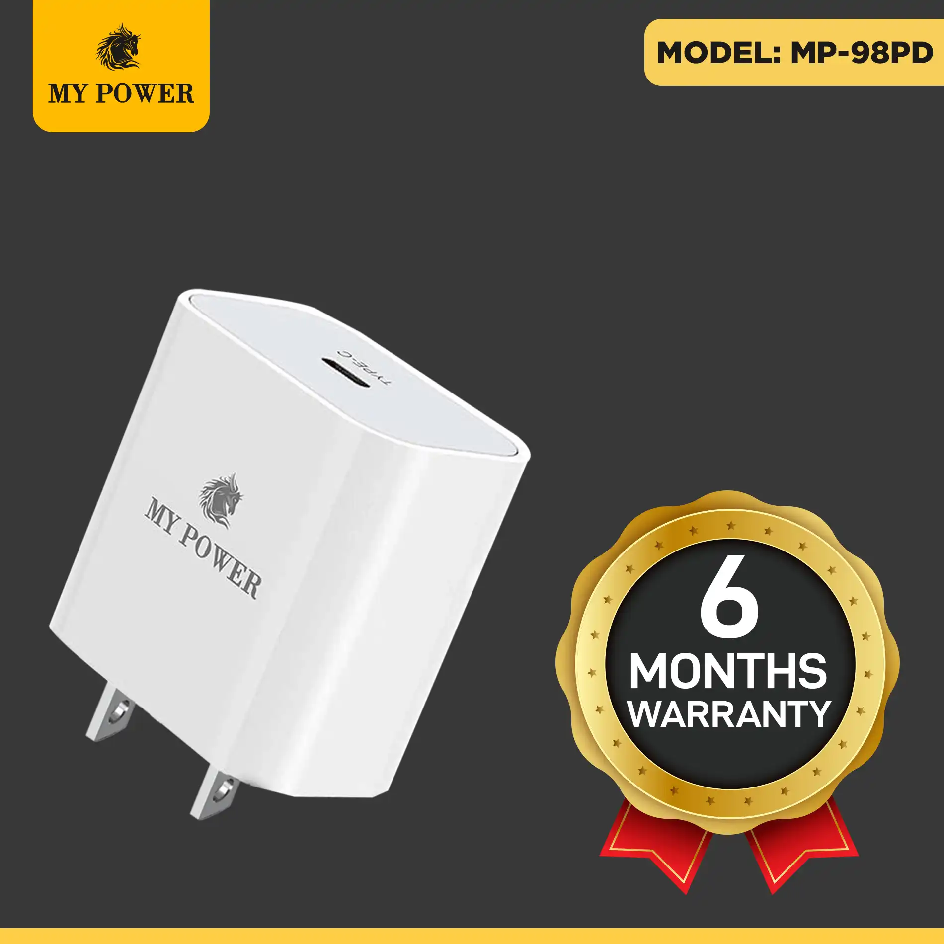 Product image of Charger 20w Pd Type C with Type C to Lightning Cable, MP-98pd
