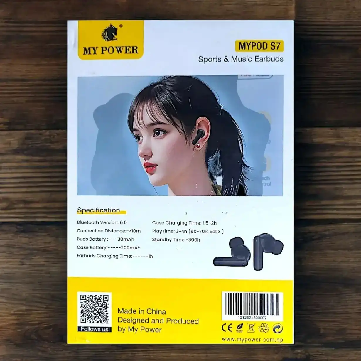 Product image of MyPod S7 True Wireless Earbuds