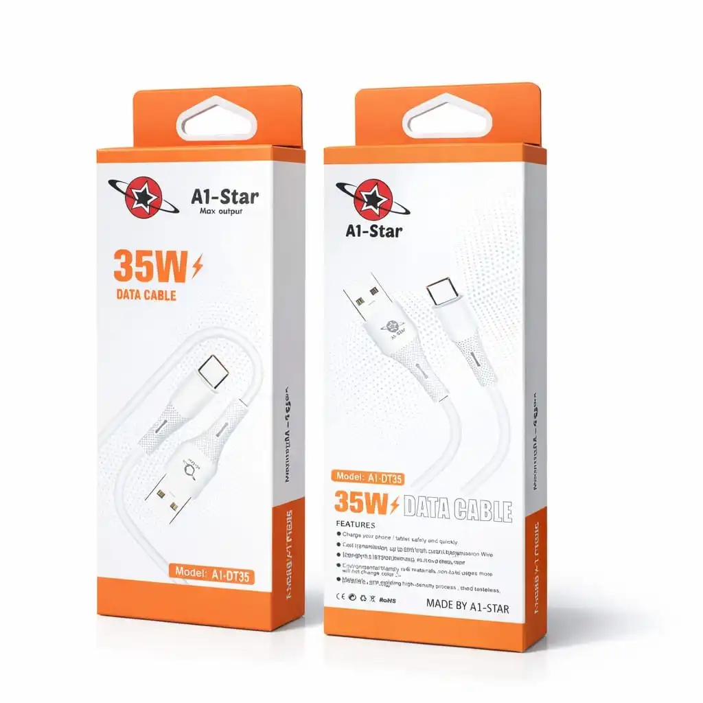 Product image of A1-DT35 Type-C Cable – 35W Fast Charging