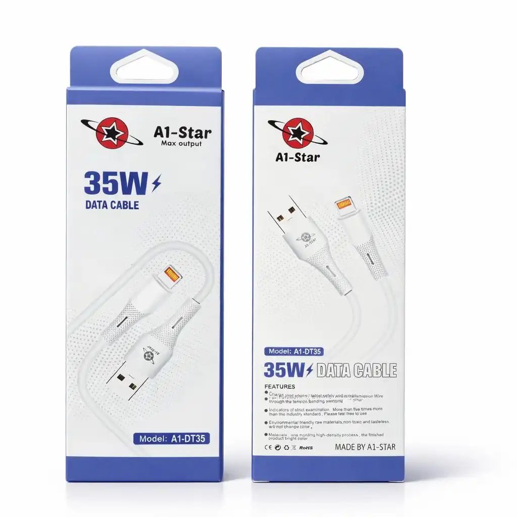 Product image of A1-DT35 iOS Cable – 35W Fast Charging