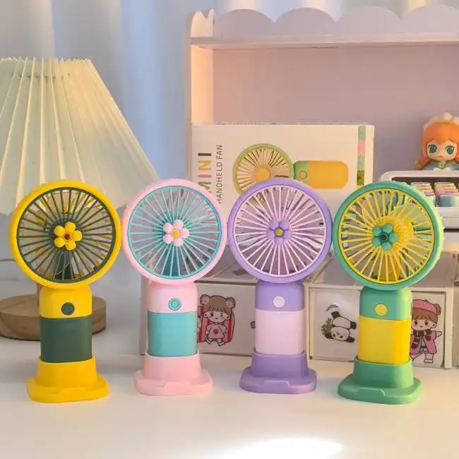 Product image of Mini Handheld Fan – Portable Rechargeable USB Cooling Fan for Kids & Travel