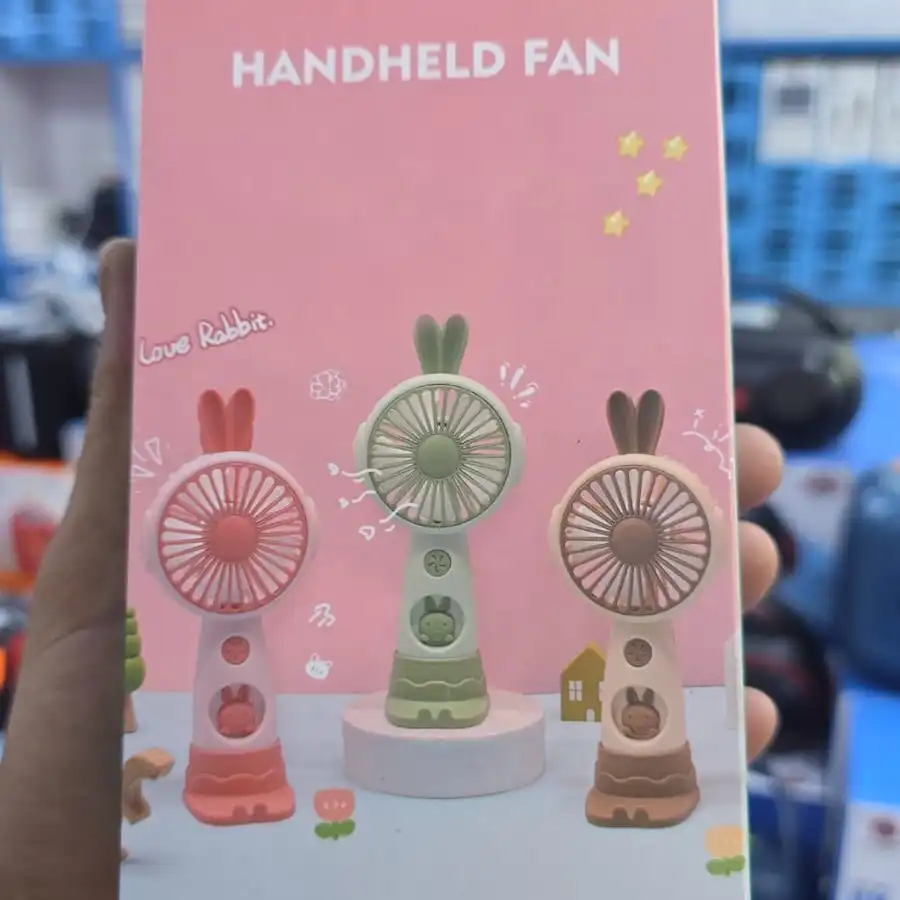 Product image of Mini Handheld Fan – Portable Rechargeable USB Cooling Fan for Kids & Travel