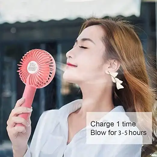 Product image of Mini Handheld Fan – Portable Rechargeable USB Cooling Fan for Kids & Travel