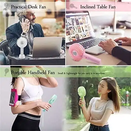 Product image of Mini Handheld Fan – Portable Rechargeable USB Cooling Fan for Kids & Travel