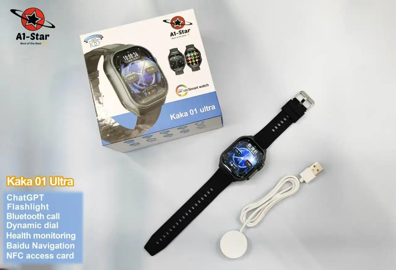 Product image of Kaka 01 Ultra Smart Watch – AMOLED Display Smartwatch with 6 Months Warranty