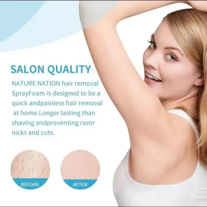 Product image of Kingyes Painless Hair Remover Spray Foam 150 Ml For Unisex (Remove All Types Of Hair)