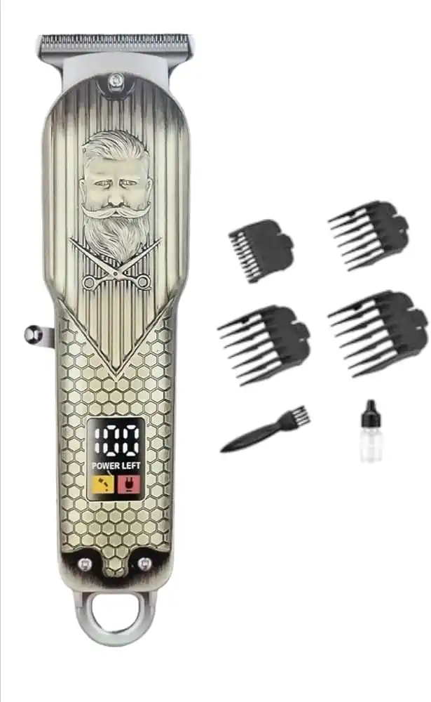 Product image of Professional Rechargeable Hair Trimmer – Type-C Fast Charging Cordless Beard & Hair Clipper