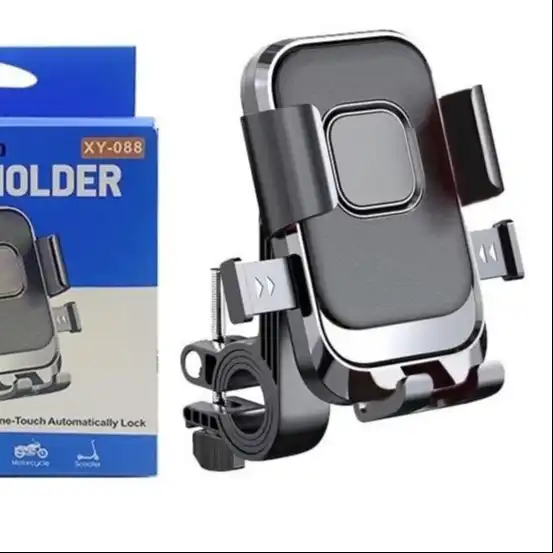 Product image of XY-088 Bicycle & Motorcycle Phone Holder – 360° One-Touch Auto Lock Mobile Mount