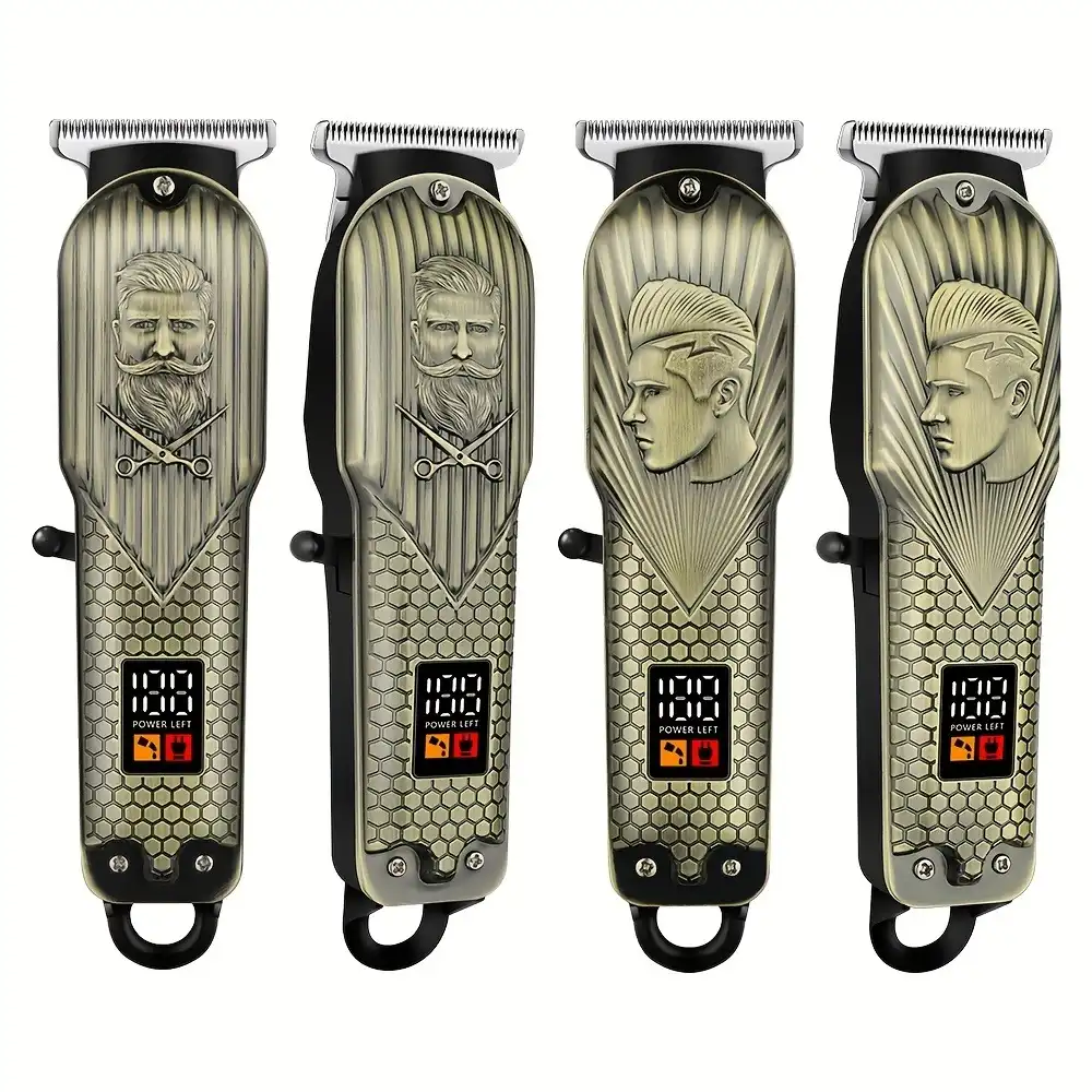 Product image of Professional Rechargeable Hair Trimmer – Type-C Fast Charging Cordless Beard & Hair Clipper
