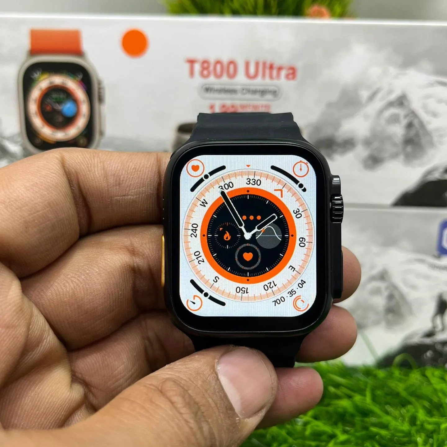 Product image of T800 Smart iWatch Ultra – Bluetooth Calling Smartwatch with Wireless Charging & IP67 Waterproof