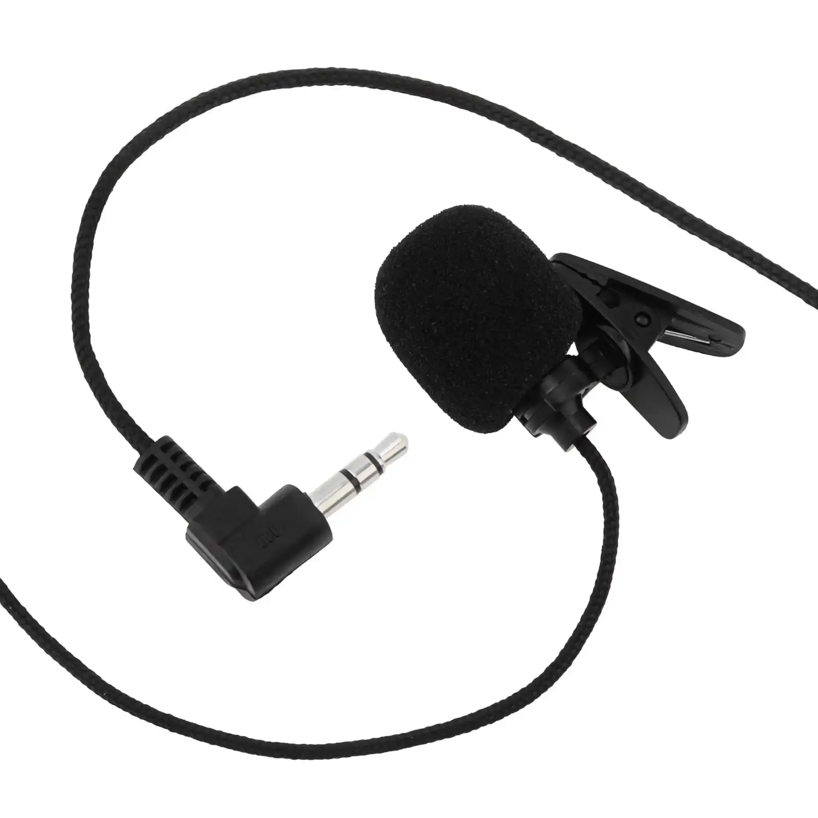 Product image of 3.5mm Hands-Free Mini Lapel Microphone – Clip-On Condenser Mic for PC, Laptop & Voice Recording