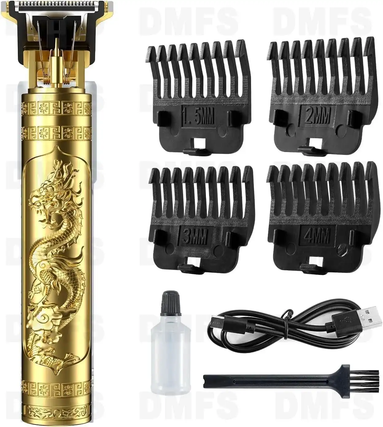 Product image of Vintage T9 Professional Hair Trimmer for Men – Cordless Rechargeable Beard & Hair Clipper with T-Blade