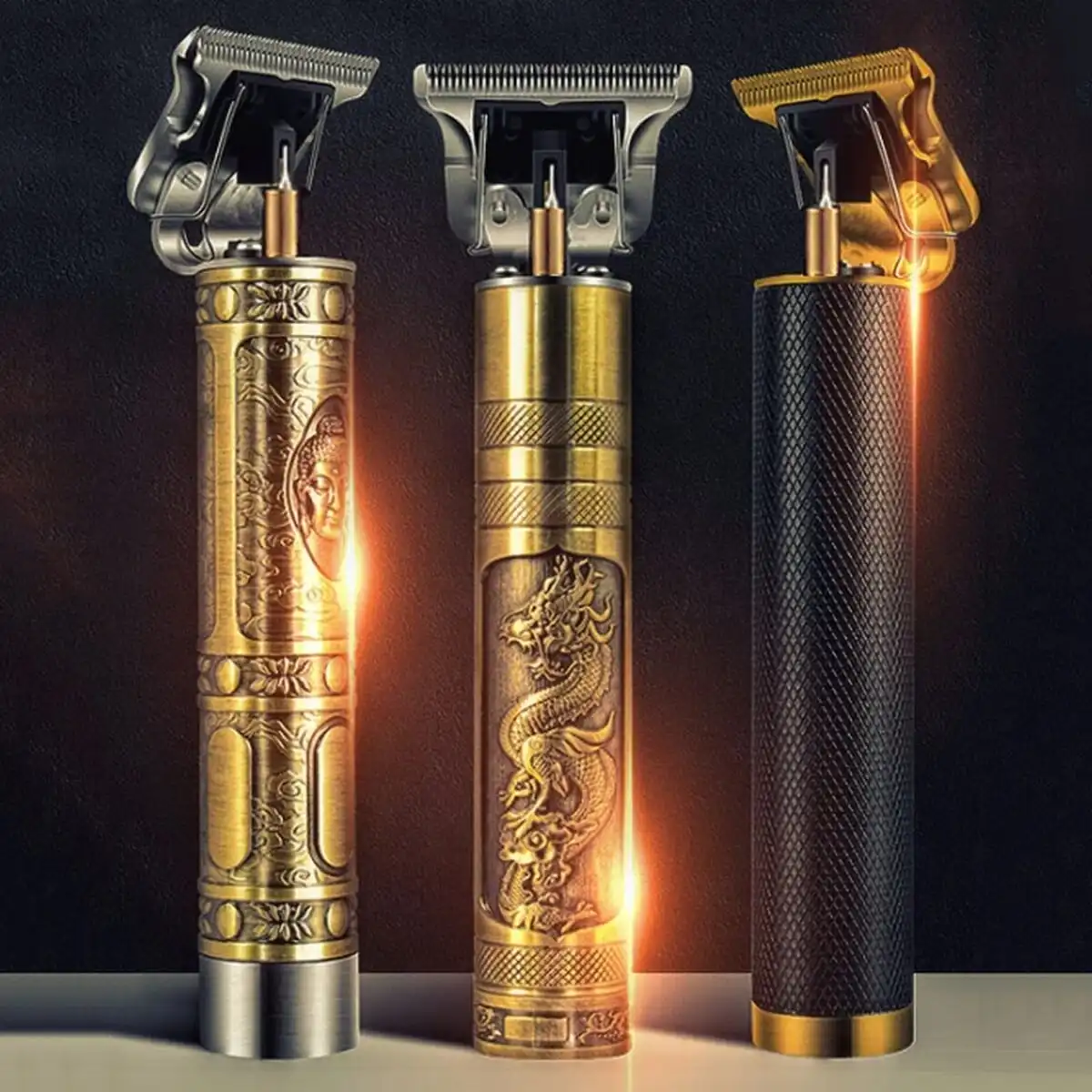 Product image of Vintage T9 Professional Hair Trimmer for Men – Cordless Rechargeable Beard & Hair Clipper with T-Blade