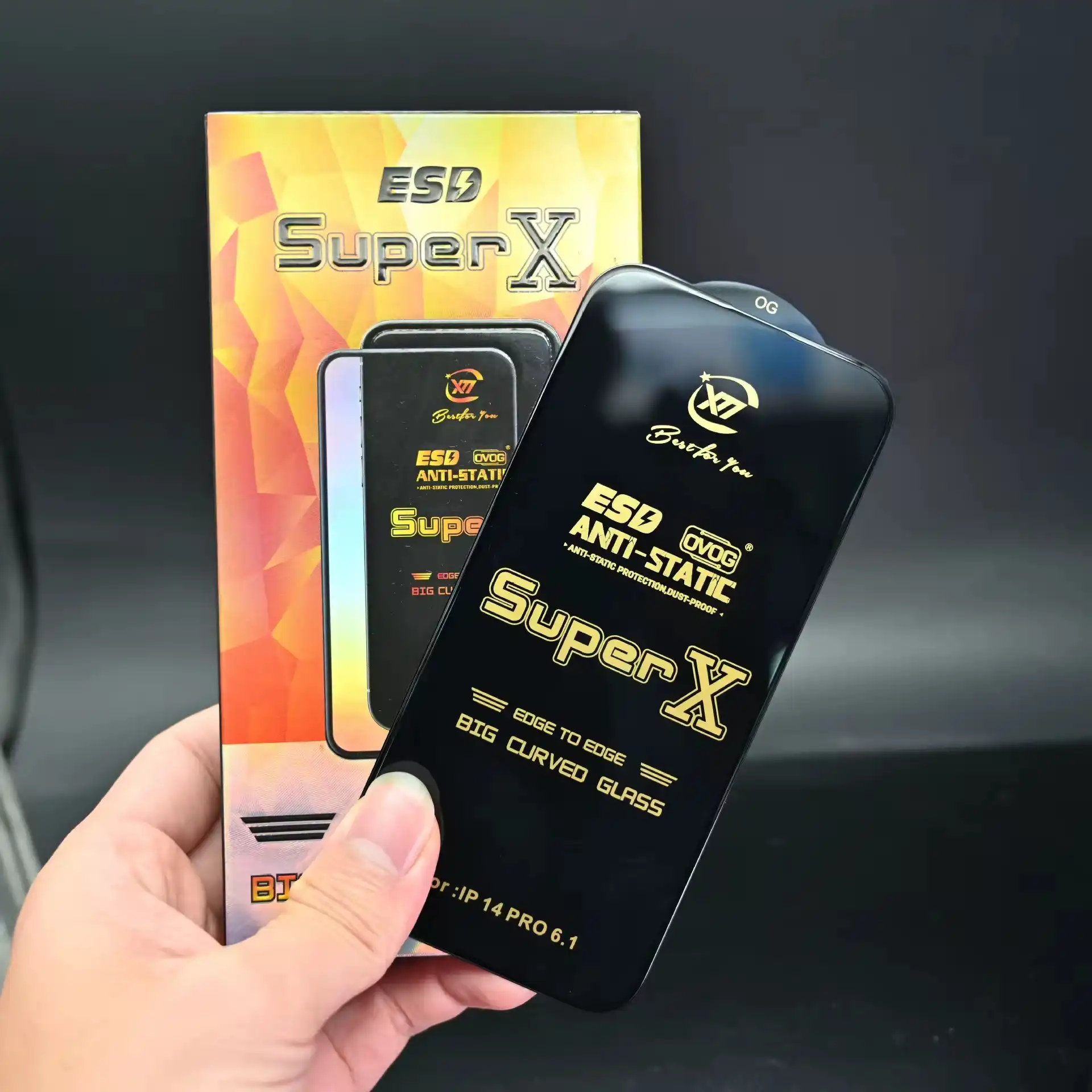 Product image of Tempered Glass Super X – Premium Full Screen Mobile Screen Protector