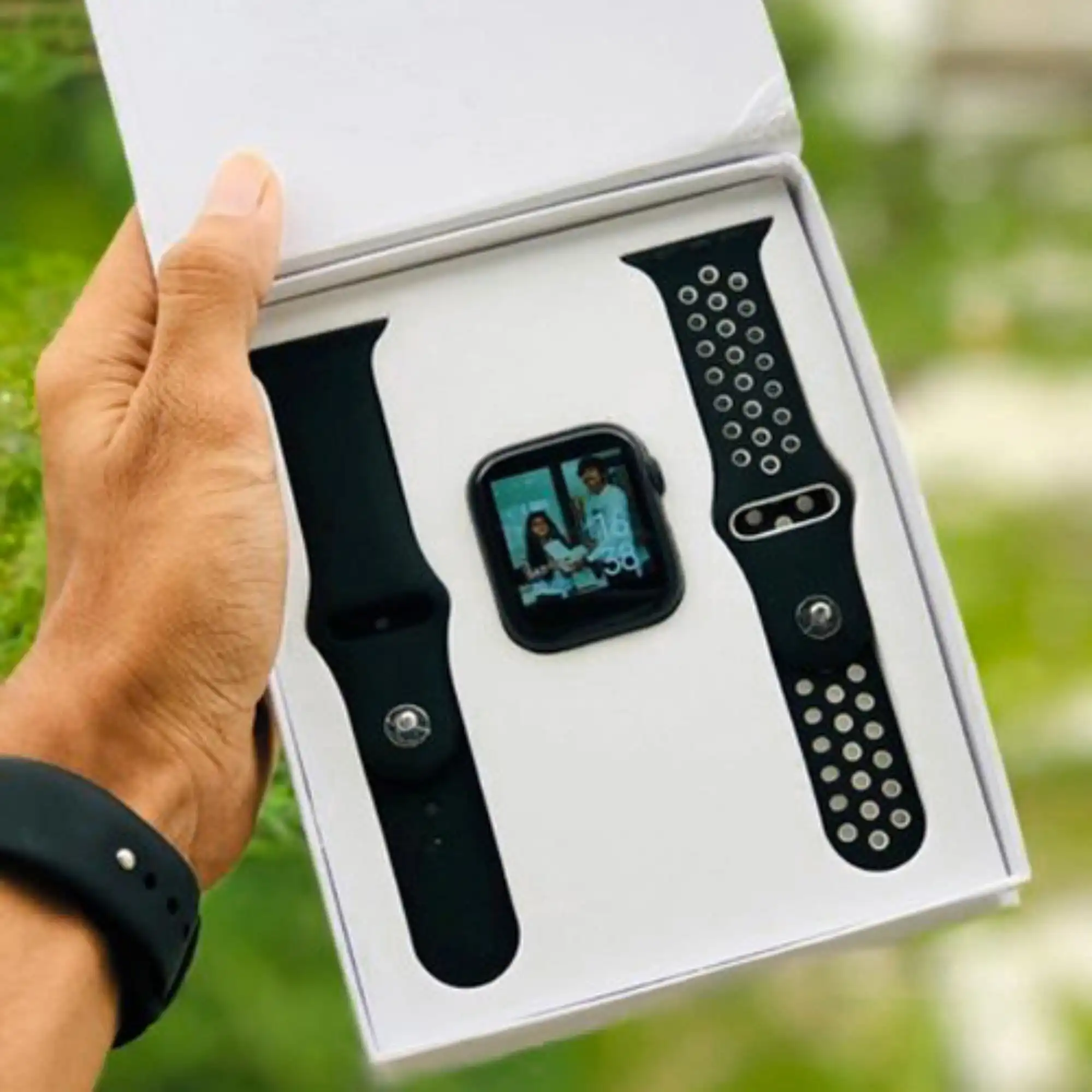 Product image of T55 Smart Watch – 1.54" Full Touch HD Display, IP67 Water Resistant Fitness Tracker for Men & Women