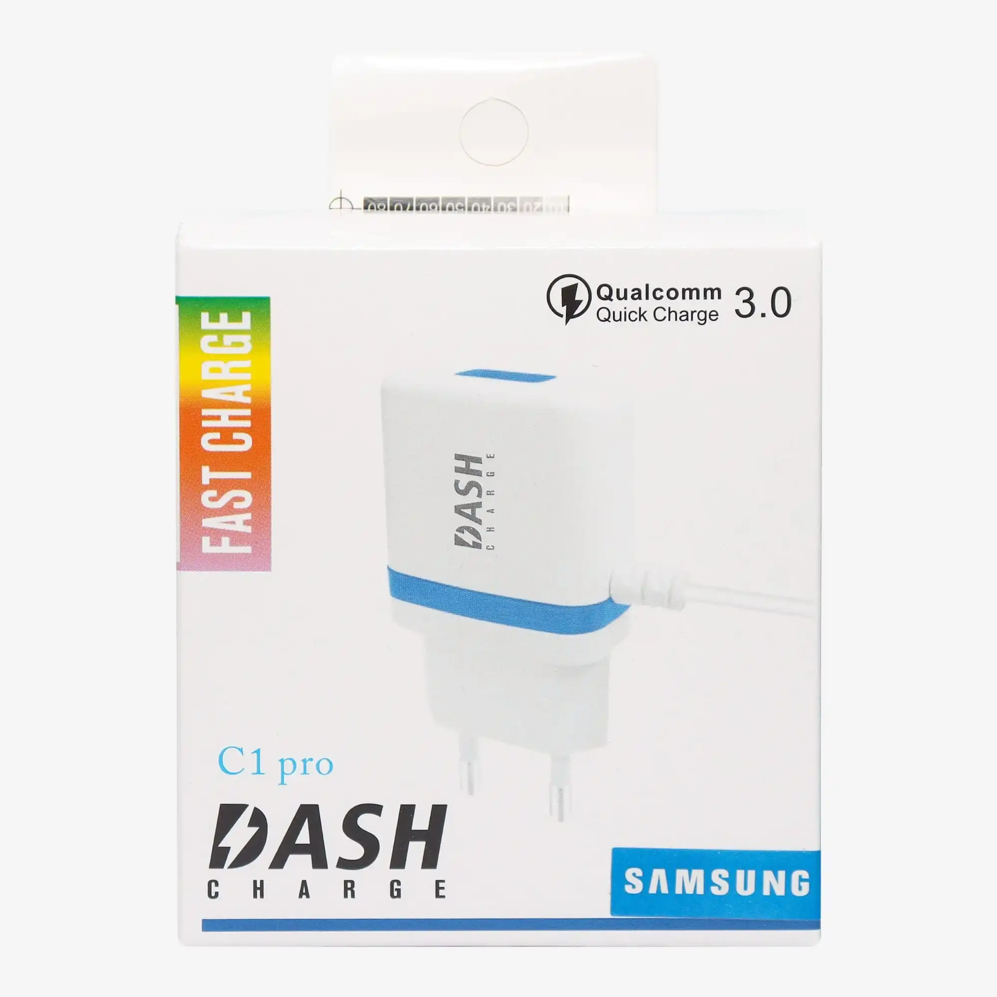 Product image of Samsung Mobile Quick Charger 3.0 with Micro USB-A Cable – Compact Fast Charging Wall Adapter