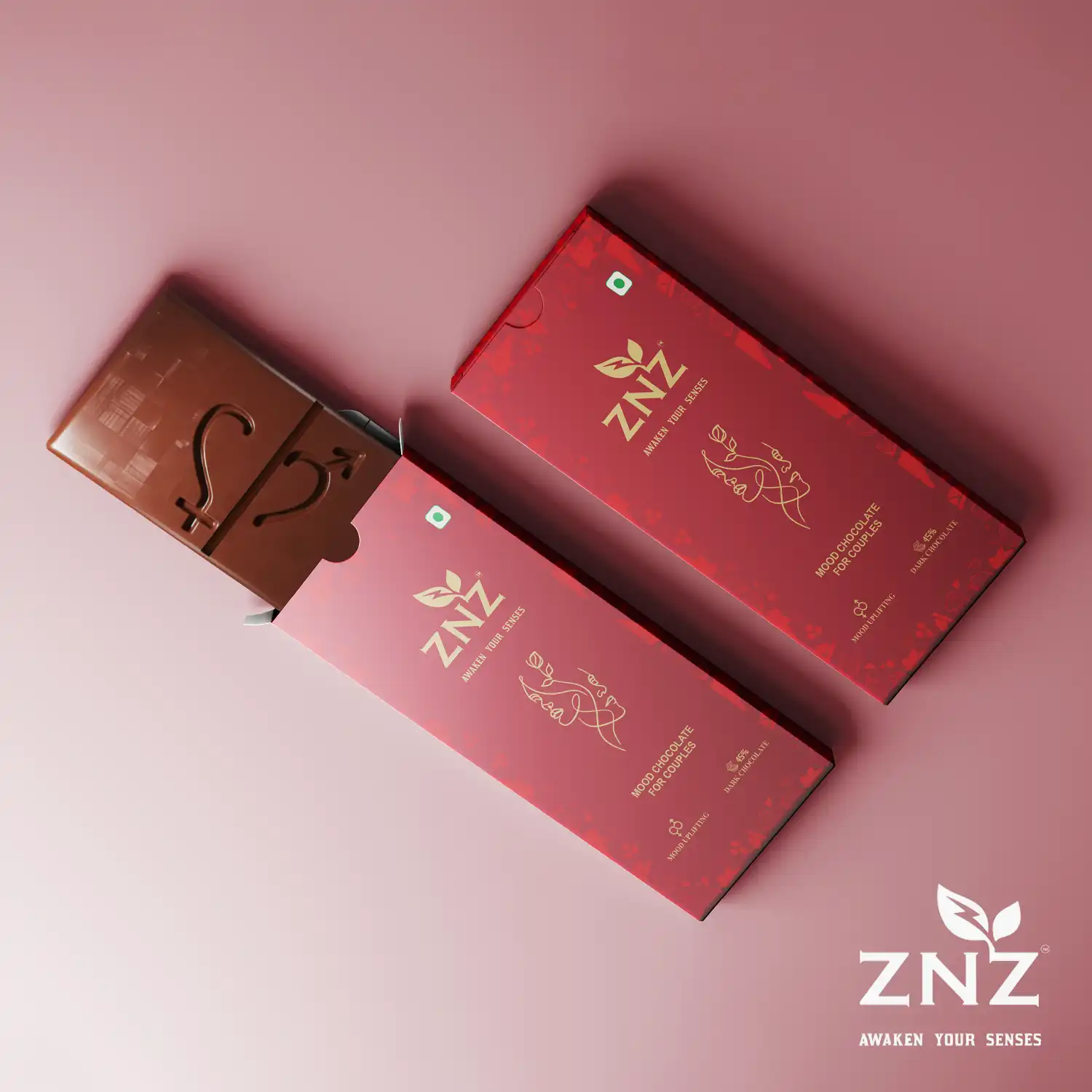 Product image of Valentine Couple Chocolate 🍫