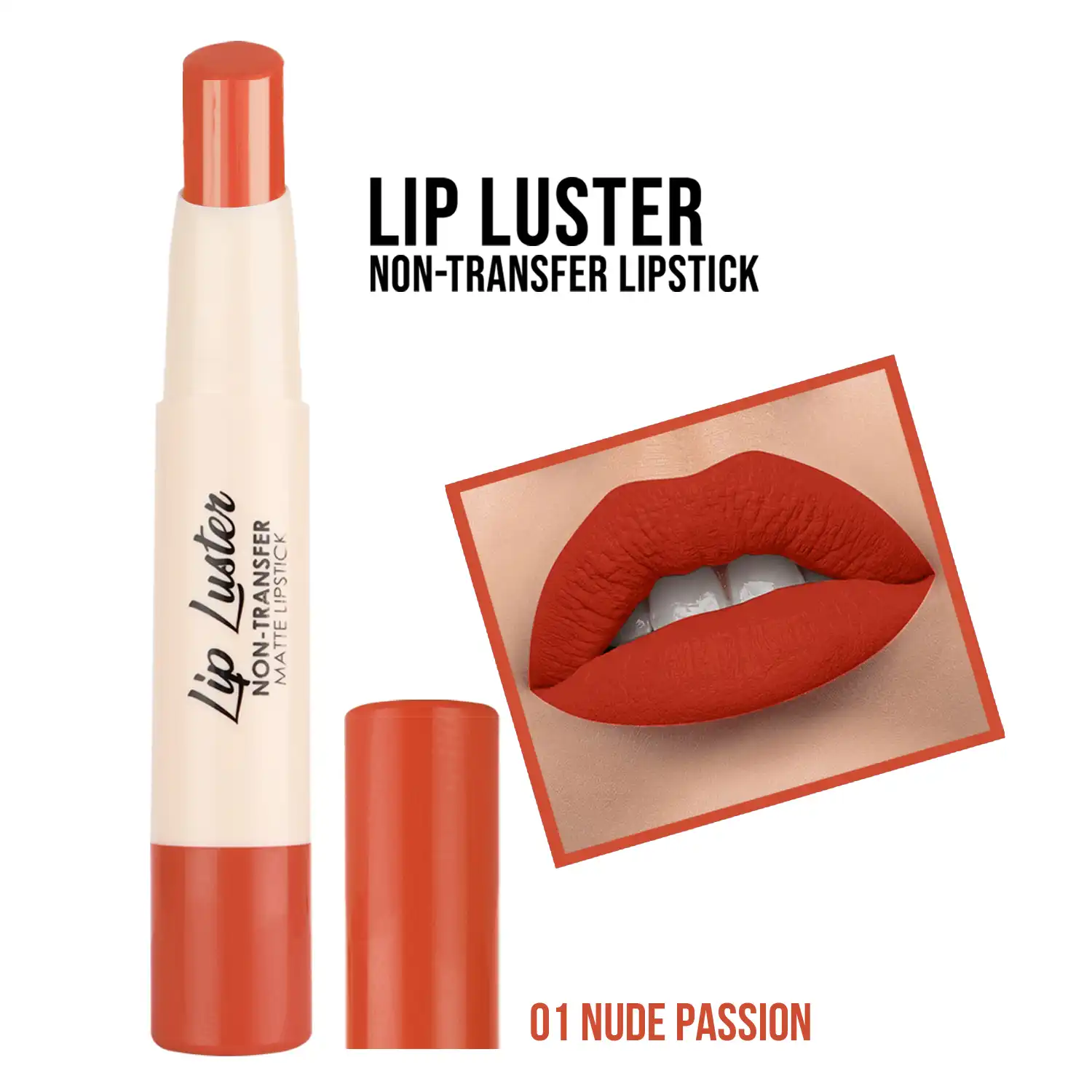 Product image of Lip Luster Non-Transfer Matte Lipstick