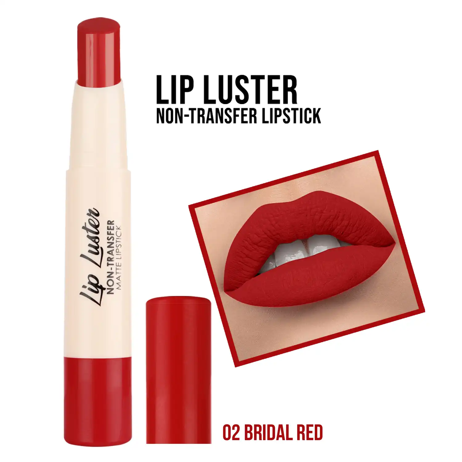 Product image of Lip Luster Non-Transfer Matte Lipstick