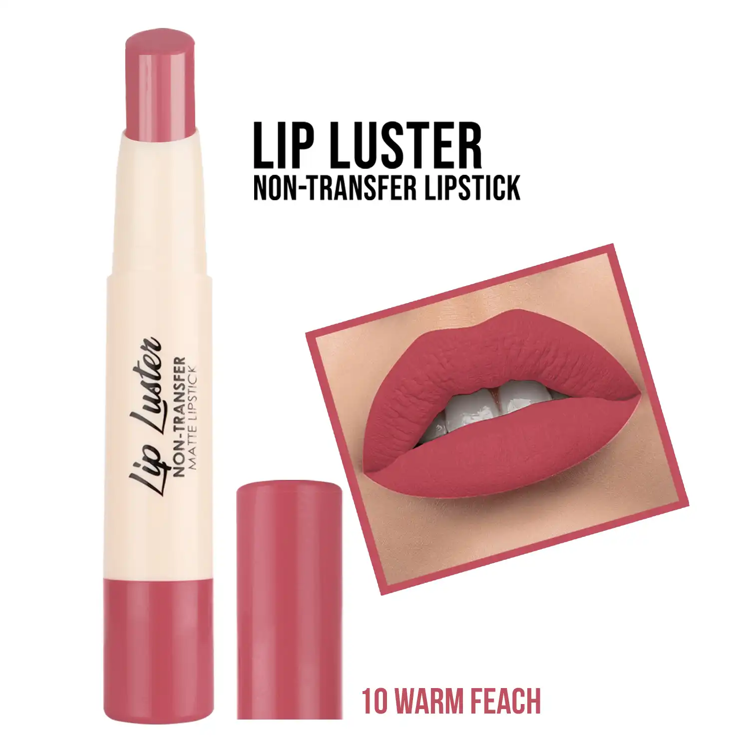 Product image of Lip Luster Non-Transfer Matte Lipstick