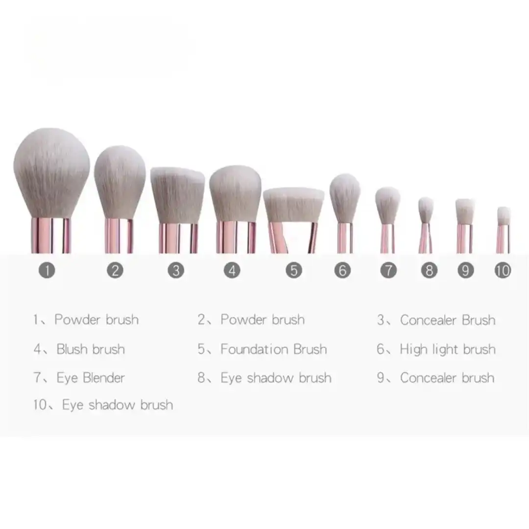 Product image of 10 PSC Professional Makeup Brush Set