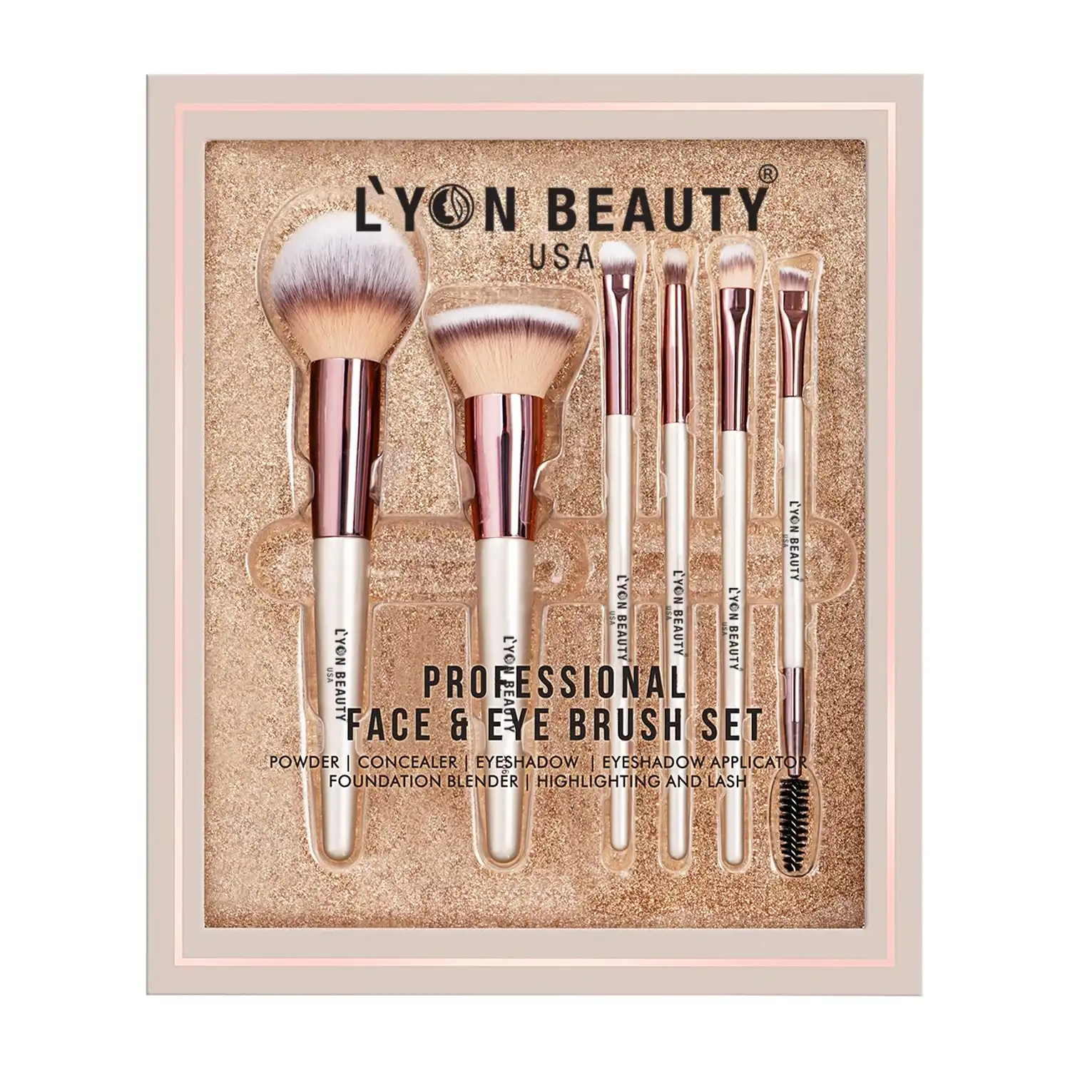 Product image of Professional Face & Eye Brush Set
