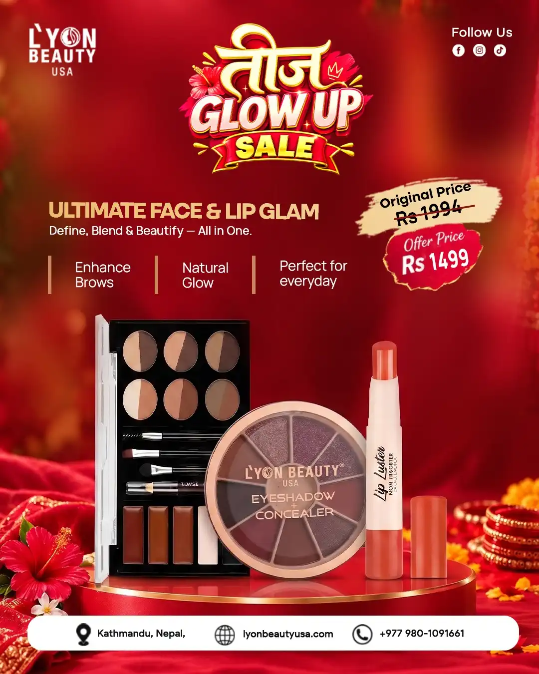 Product image of Teej Glow-Up Combo 08