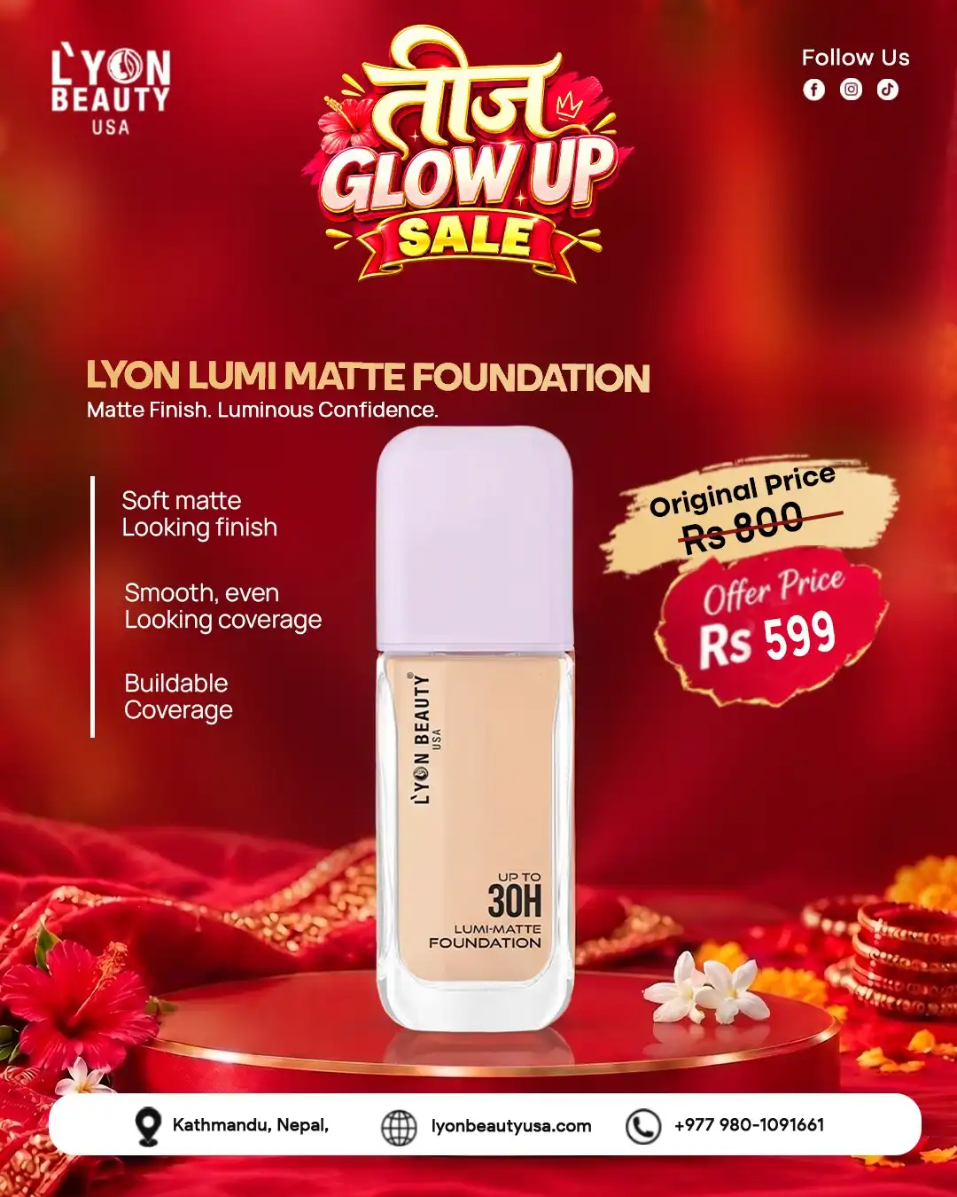 Product image of Lyon Lumi Matte Foundation