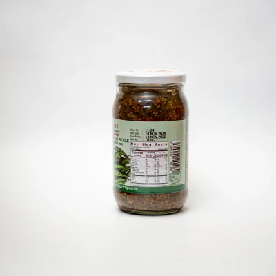 GREEN CHILLY PICKLE