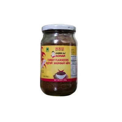 Tangy Flax Seeds ( आलसको छोप अच...